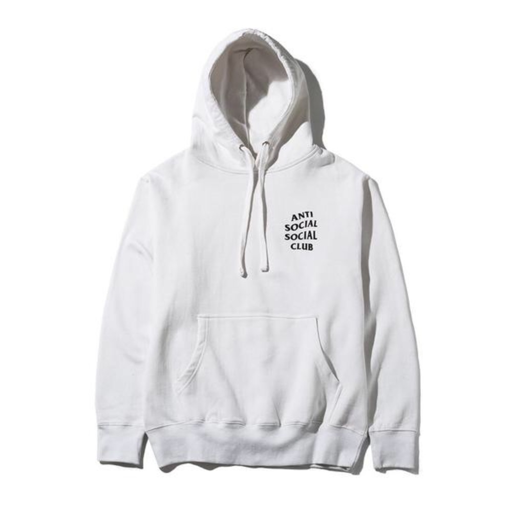 Authentic! White Anti Social Social Club Hood